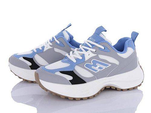 Кроссовки Violeta 136-33 white-blue оптом в магазине Violeta-Wonex