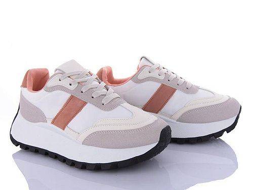 Кроссовки Violeta 20-1050 beige-pink оптом в магазине Violeta-Wonex
