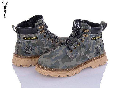 Ботинки Violeta Y160-B8090-1 army green оптом в магазине Violeta-Wonex
