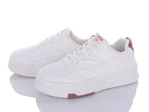 Кроссовки Violeta 45-96 white-red оптом в магазине Violeta-Wonex