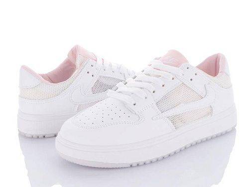 Кроссовки Violeta 194-1 white-pink оптом в магазине Violeta-Wonex