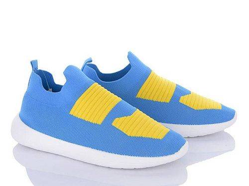 Кроссовки Violeta 4-481 blue-yellow оптом в магазине Violeta-Wonex