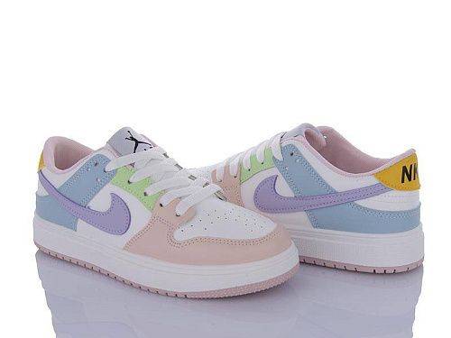 Кроссовки Violeta HD19-184-5 white-pink оптом в магазине Violeta-Wonex