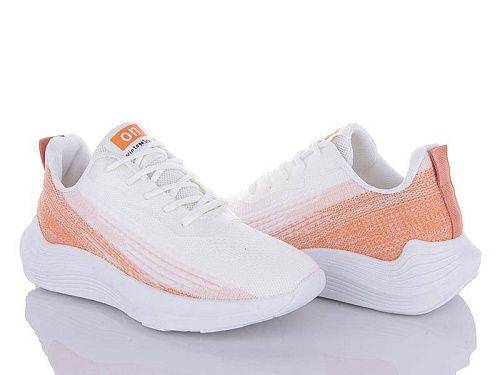 Кроссовки Violeta 176-40 white-orange оптом в магазине Violeta-Wonex