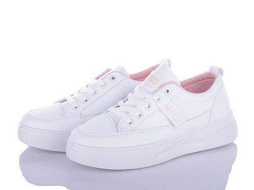 Кроссовки Violeta 192-4 white-pink оптом в магазине Violeta-Wonex