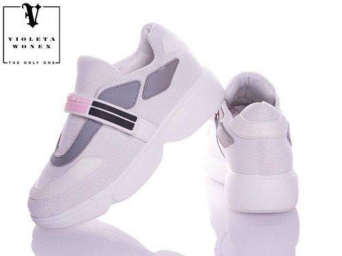 Кроссовки Violeta 168-13 white оптом в магазине Violeta-Wonex