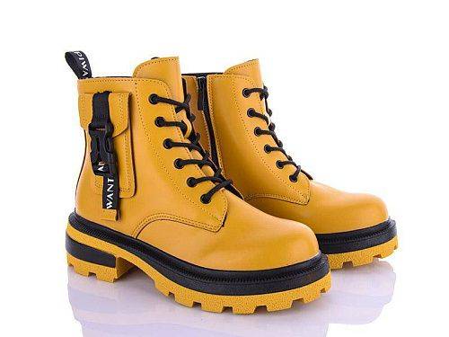 Ботинки Violeta 197-36 yellow оптом в магазине Violeta-Wonex