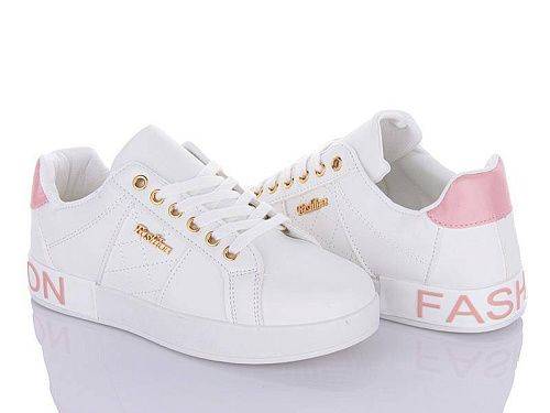 Кроссовки Violeta 92-33 white-pink оптом в магазине Violeta-Wonex